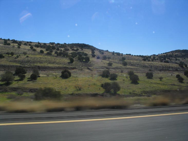 High Country From Interstate 17 Near Sedona, Arizona