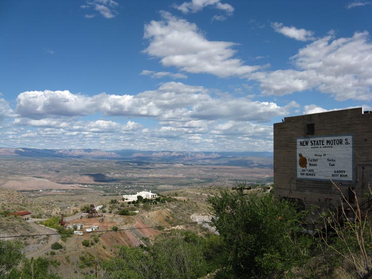 View of Verde Valley From Main Street, Jerome, Arizona