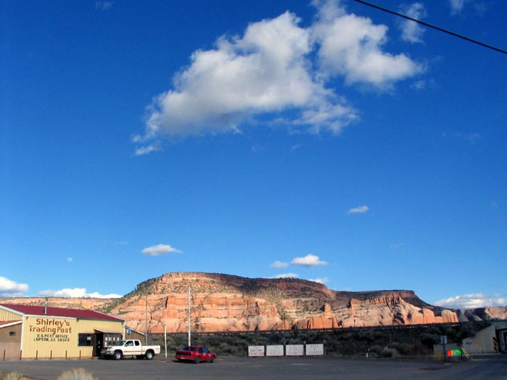 Indian Route 12 at Lupton, Navajo Nation, Arizona