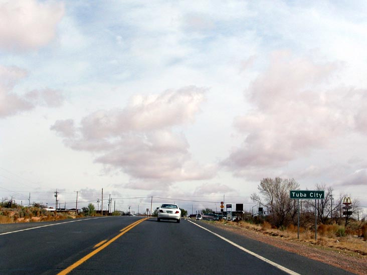 US 160 West of Tuby City, Arizona