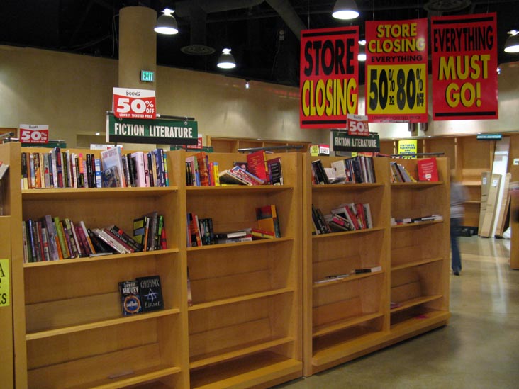 Books Section, Virgin Megastore, Suite 590, Arizona Mills, Tempe, Arizona