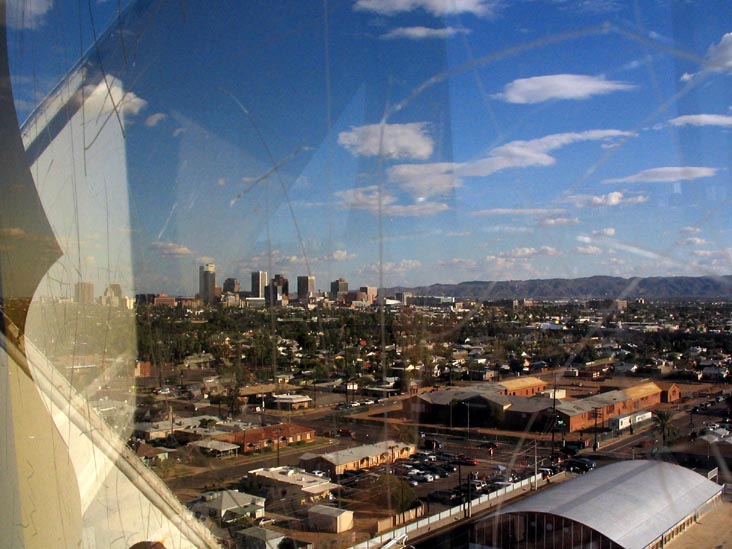 Downtown Phoenix From La Grande Wheel, Arizona State Fair, Phoenix, Arizona