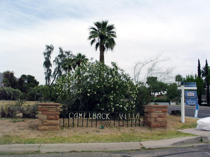 37th Street and Camelback Road, NE Corner, Camelback Villa, Phoenix, Arizona