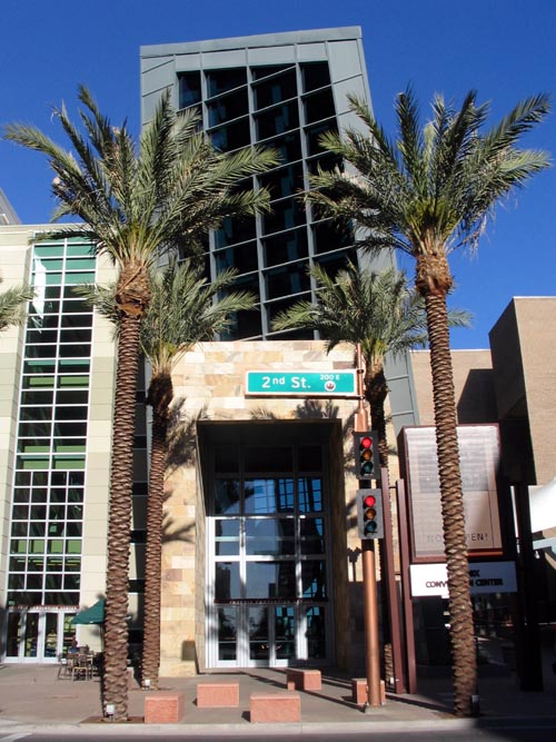 Phoenix Convention Center From 2nd Street and Adams Street, Phoenix, Arizona