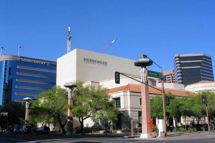 Herberger Theater Center, 2nd Street and Monroe Street, NE Corner, Downtown Phoenix, Phoenix, Arizona