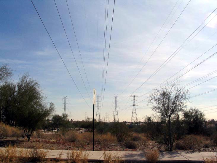 Cactus Road and Frank Lloyd Wright Boulevard, Scottsdale, Arizona
