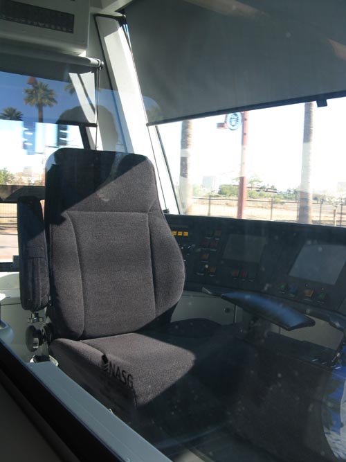 Driver's Seat, METRO Light Rail, Phoenix, Arizona
