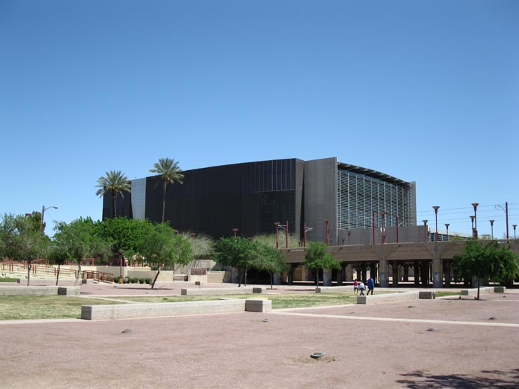 Burton Barr Central Library From Margaret T. Hance Park/Deck Park, Phoenix, Arizona