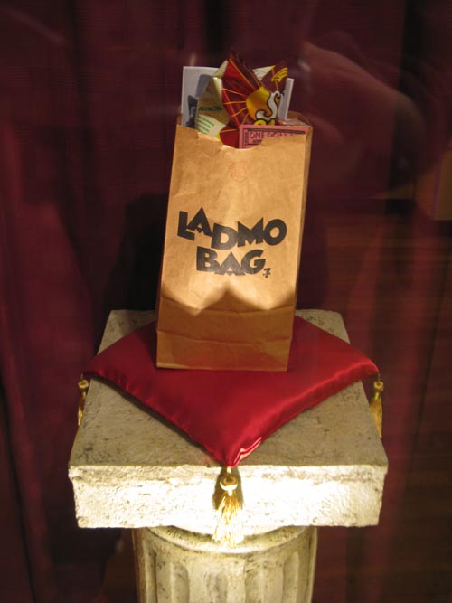 Ladmo Bag, Thanks for Tuning In: The Wallace and Ladmo Show Exhibit, Mesa Historical Museum, 2345 North Horne Street, Mesa, Arizona