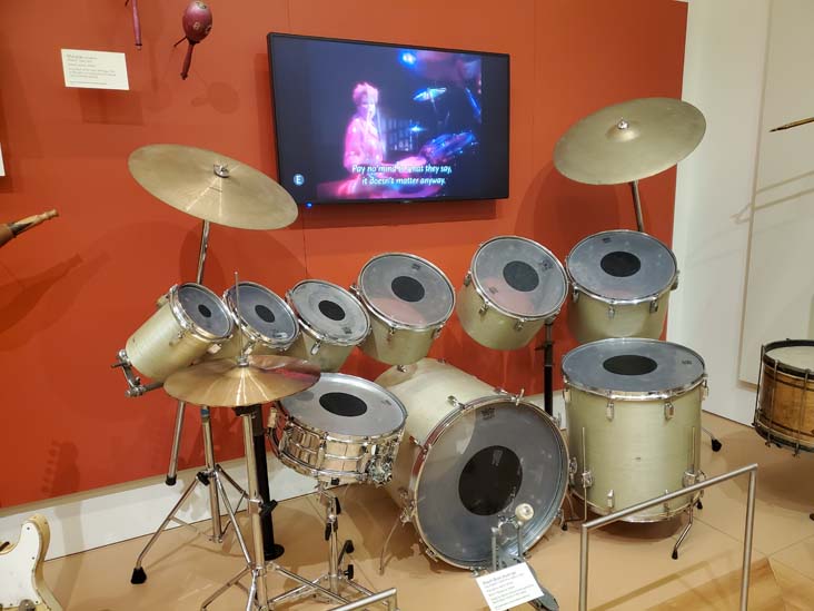 Beach Boys Drum Kit, Artist Galleries, Musical Instrument Museum, Phoenix, Arizona, February 22, 2023