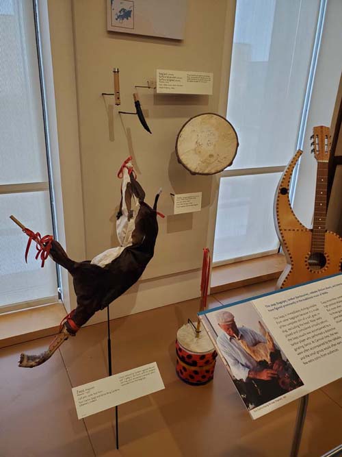 Zaqq Bagpipe, Musical Instrument Museum, Phoenix, Arizona, February 22, 2023