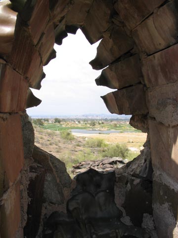 View from Mystery Castle, 800 East Mineral Road, Phoenix, Arizona