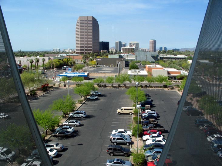 View To The North From Burton Barr Central Library, 1221 North Central Avenue, Phoenix, Arizona