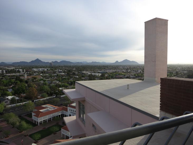 View From Roof, Phoenix Towers, 2201 North Central Avenue, Phoenix, Arizona, March 27, 2013
