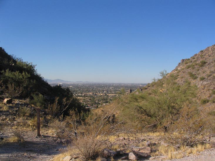 View from Summit Trail, Piestewa Peak, Phoenix, Arizona