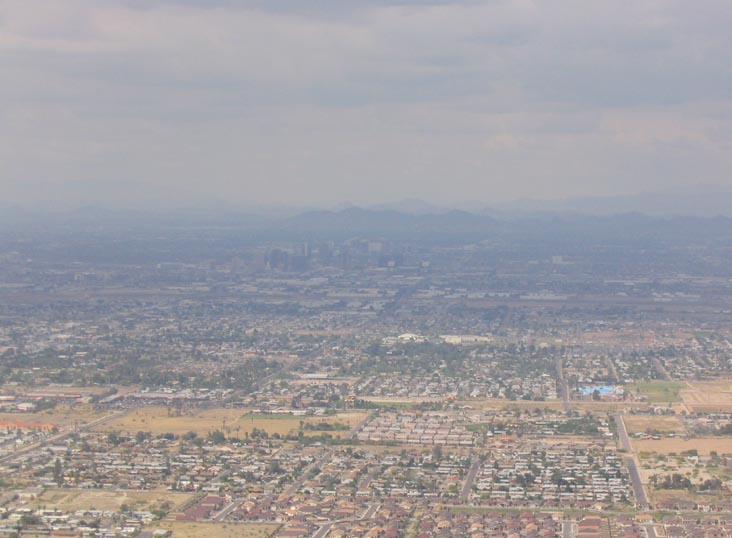 View from Summit of South Mountain, Phoenix, Arizona