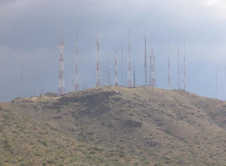 South Mountain Television Towers, Phoenix, Arizona