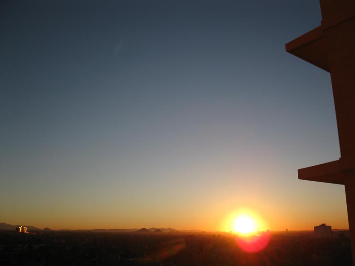 Sunrise, Phoenix, Arizona, February 12, 2011, 6:22 a.m.
