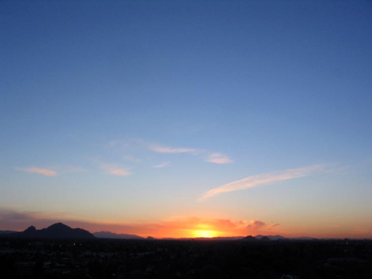 Sunrise, Phoenix, Arizona, March 29, 2007, 6:19 a.m.
