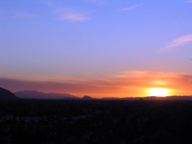 Sunrise, Phoenix, Arizona, March 29, 2007, 6:21 a.m.