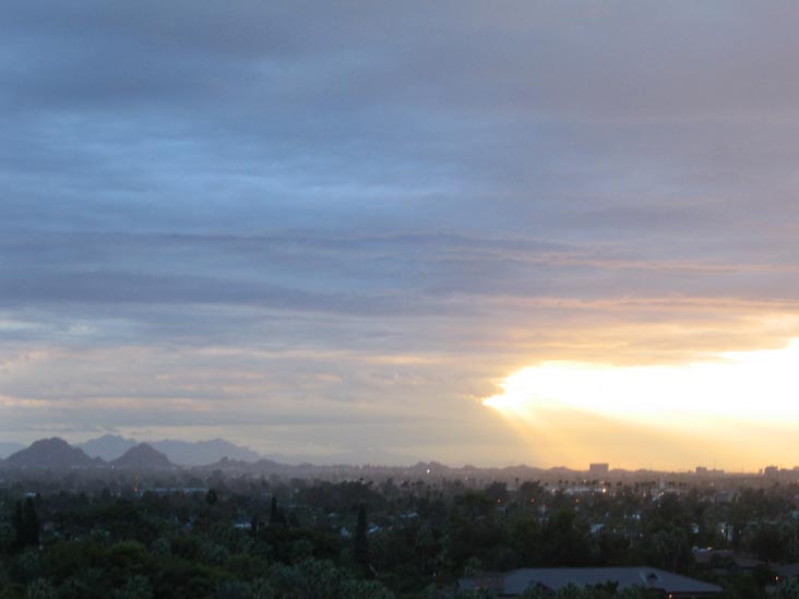 Sunrise, Phoenix, Arizona, October 14, 2006, 6:45 a.m.