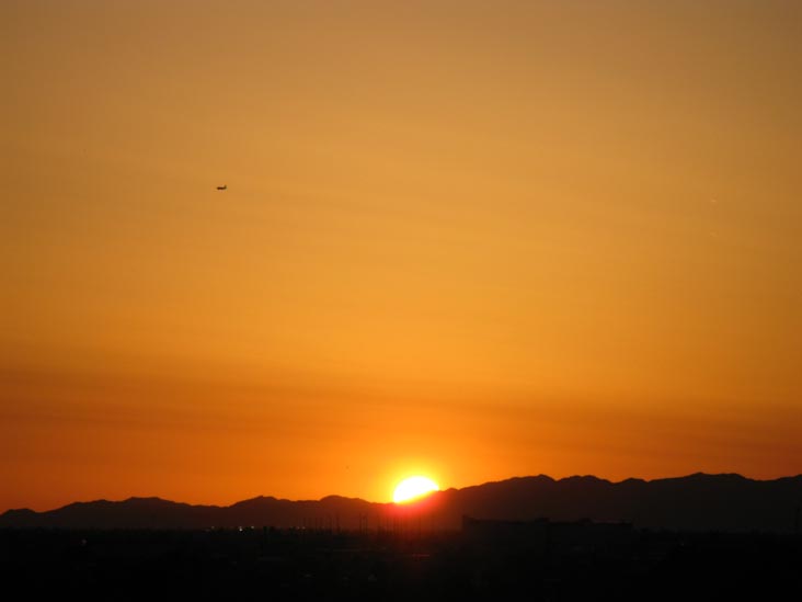 Sunset, Phoenix, Arizona, March 27, 2010, 6:42 p.m.