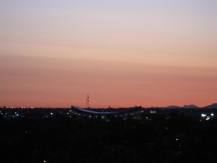 Sunset, Phoenix, Arizona, March 27, 2010, 7:00 p.m.