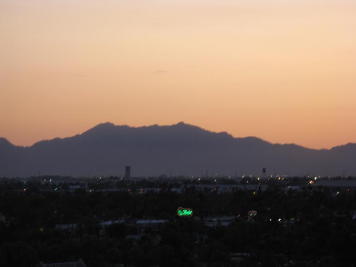 Sunset, Phoenix, Arizona, September 19, 2009, 6:38 p.m.