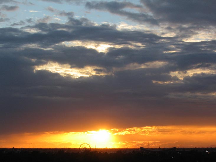 Sunset, Phoenix, Arizona, October 13, 2006, 5:45 p.m.