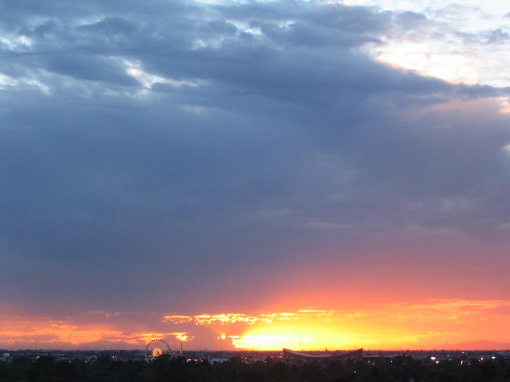 Sunset, Phoenix, Arizona, October 13, 2006, 5:52 p.m.