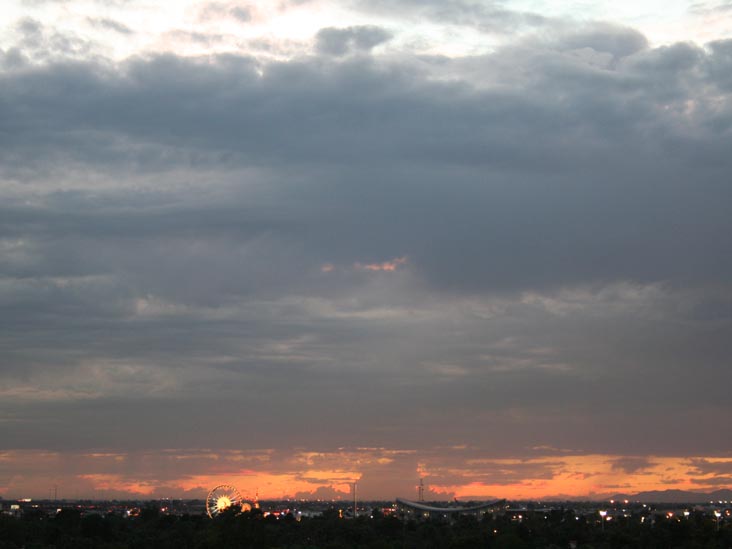 Sunset, Phoenix, Arizona, October 13, 2006, 6:08 p.m.