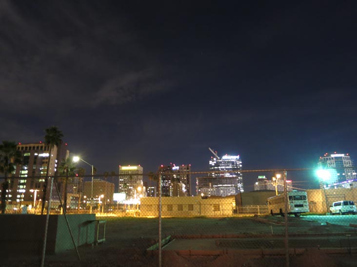 View Toward Downtown From The Duce, 525 South Central Avenue, Phoenix, Arizona, March 27, 2013