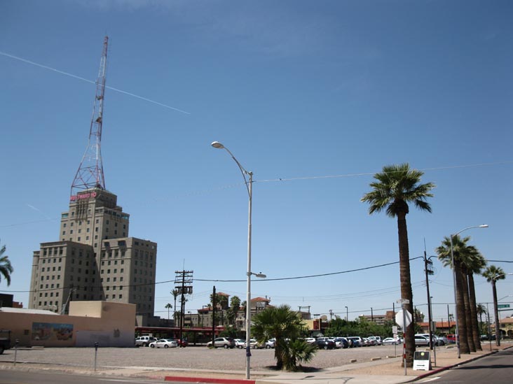 Hotel Westward Ho From 1st Street and McKinley Street, Phoenix, Arizona, April 18, 2011