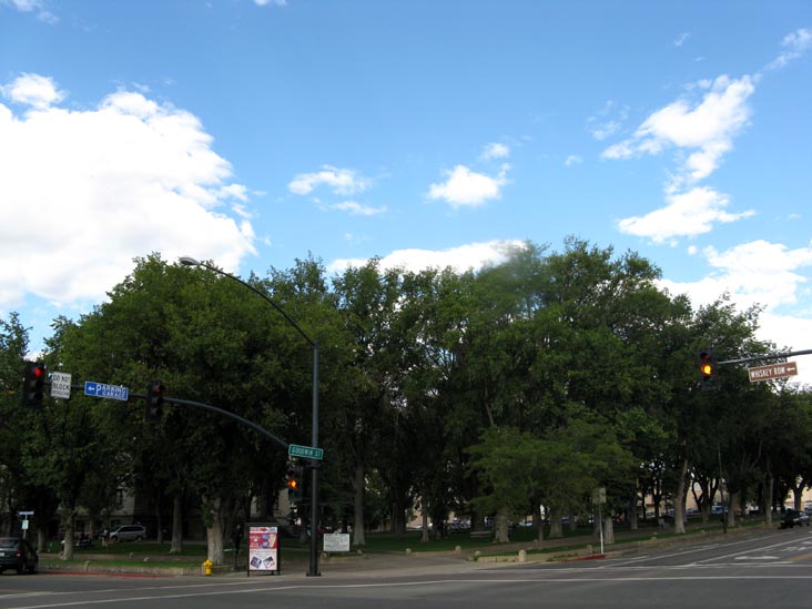Montezuma Street and Goodwin Street, NE Corner, Courthouse Plaza, Prescott, Arizona