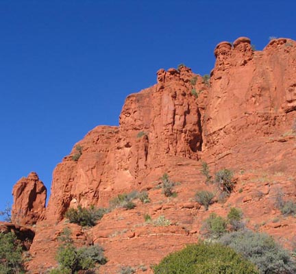 Red Rocks Next to Chapel of the Holy Cross, 780 Chapel Road, Sedona, Arizona