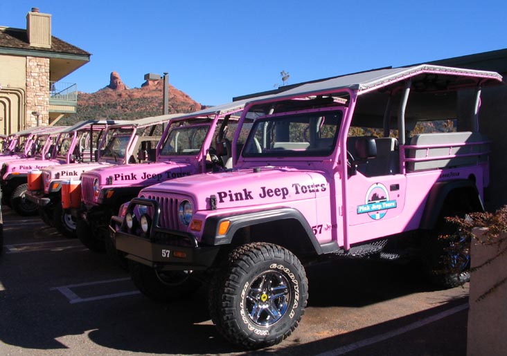 Pink Jeeps, Pink Jeep Tour Office, 204 North Highway 89A, Sedona, Arizona