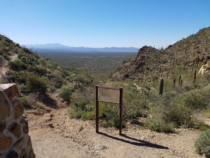 Gates Pass Scenic Overlook, Tucson Mountain Park, Tucson, Arizona, February 18, 2020