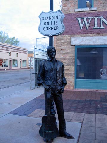 Standin' On A Corner Park, 2nd Street and Kinsley Avenue, NW Corner, Winslow, Arizona