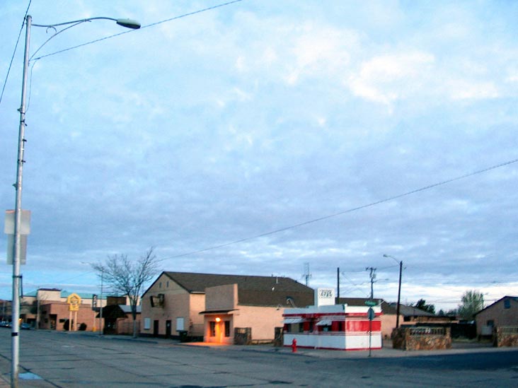 East Second Street and North Colorado Avenue, NW Corner, Winslow, Arizona