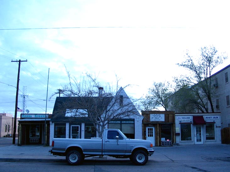 2nd Street and Williamson Avenue, NE Corner, Winslow, Arizona