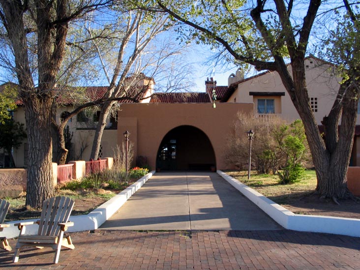South Entrance, La Posada Hotel, 303 East 2nd Street, Winslow, Arizona