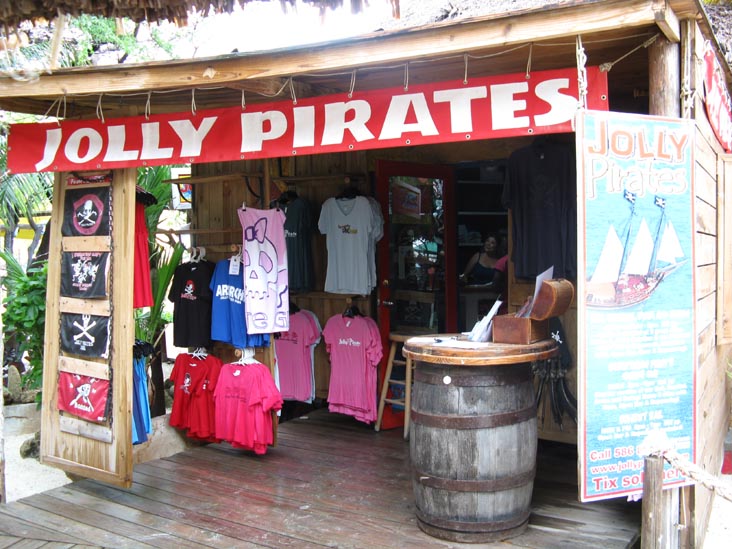 Jolly Pirates Aruba Check In Office and Skull and Bones Gift Shop, Palm Beach, Aruba