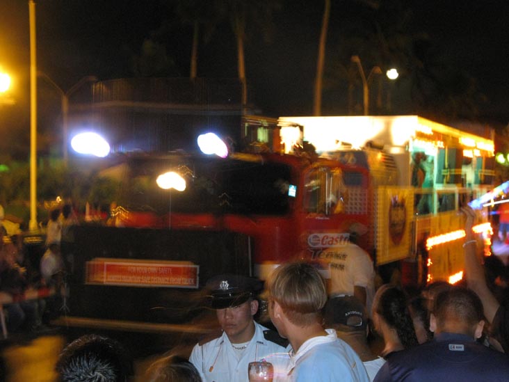 Tivoli Lighting Parade, Carnaval, Oranjestad, Aruba, February 14, 2009, 11:58 p.m.
