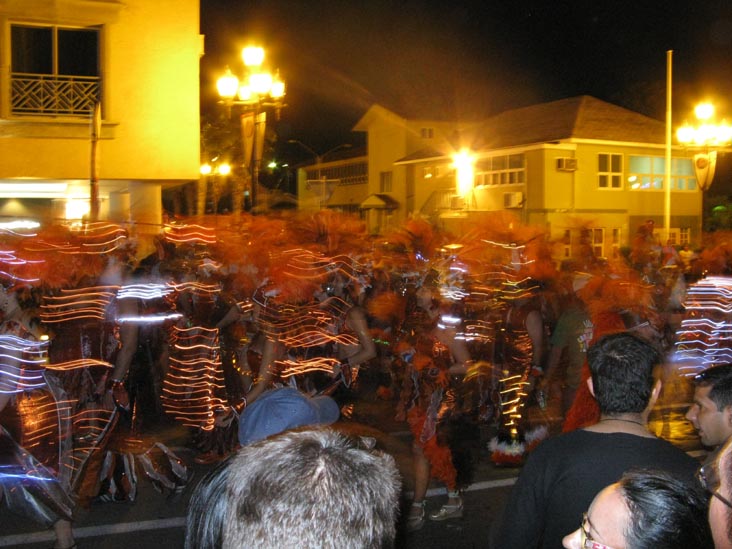 Tivoli Lighting Parade, Carnaval, Oranjestad, Aruba, February 15, 2009, 12:01 a.m.