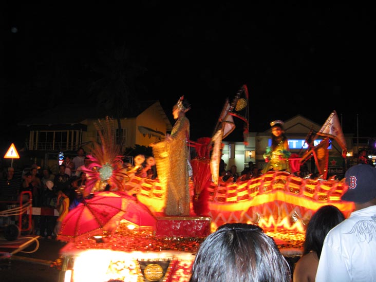 Tivoli Lighting Parade, Carnaval, Oranjestad, Aruba, February 15, 2009, 12:39 a.m.