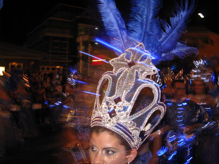 Tivoli Lighting Parade, Carnaval, Oranjestad, Aruba, February 15, 2009, 12:43 a.m.