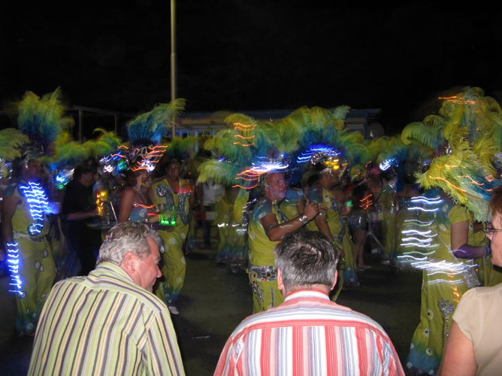 Tivoli Lighting Parade, Carnaval, Oranjestad, Aruba, February 15, 2009, 1:00 a.m.