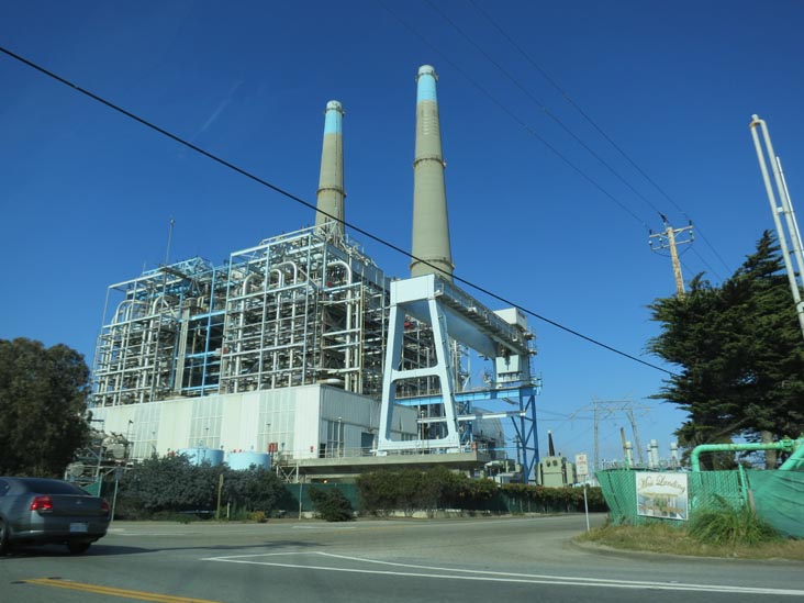 Moss Landing Power Plant, Highway 1/Cabrillo Highway at Dolan Road, Moss Landing, California, May 14, 2012