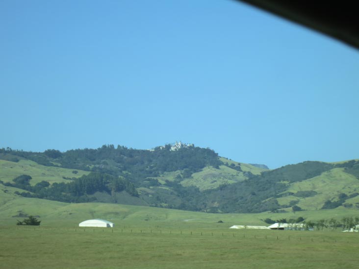 Hearst Castle From Highway 1, San Simeon, California, May 15, 2012