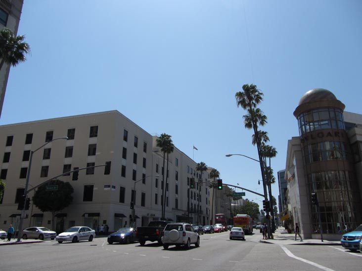 Wilshire Boulevard at Rodeo Drive, Beverly Hills, California